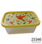 Imagen de TUPPER RECTANGULAR TAPA HERMETICA ESTAMPADO 15X20X8CM 2.26